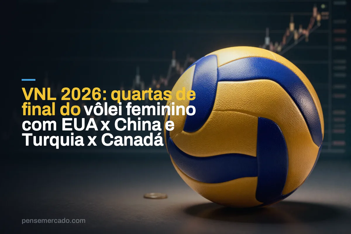 VNL 2026: quartas de final do vôlei feminino com EUA x China e Turquia x Canadá