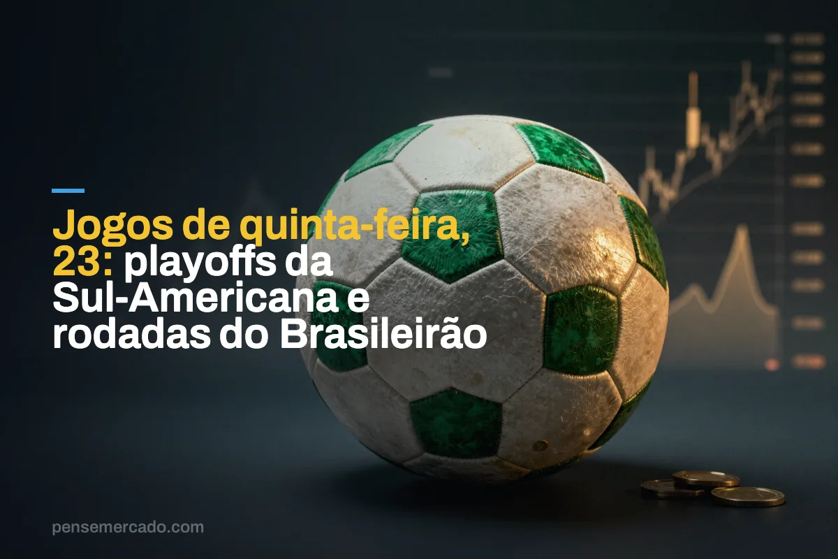 Jogos de quinta-feira, 23: playoffs da Sul-Americana e rodadas do Brasileirão