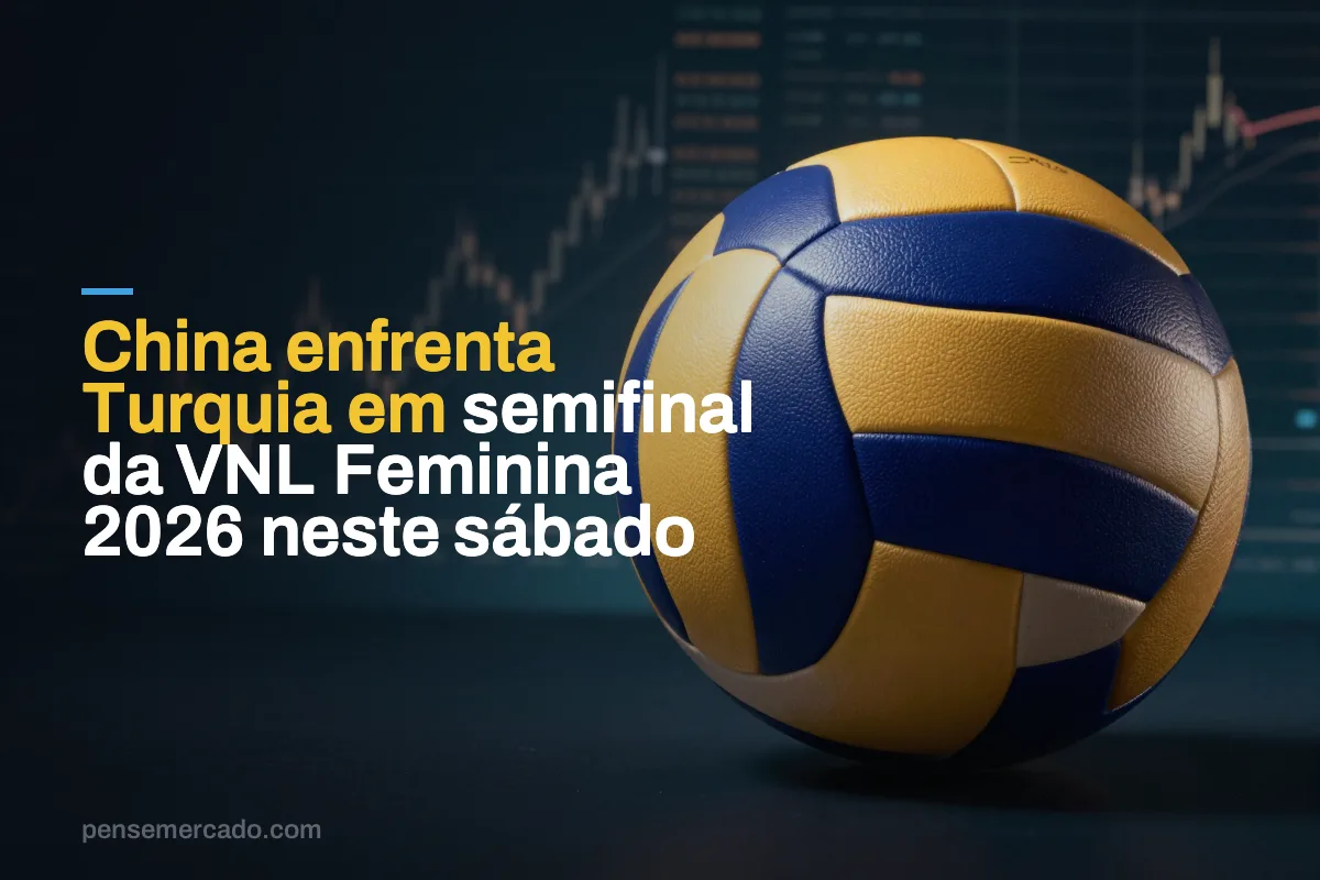China enfrenta Turquia em semifinal da VNL Feminina 2026 neste sábado