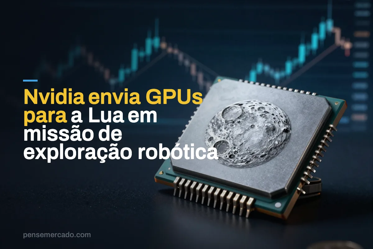 Nvidia envia GPUs para a Lua em missão de exploração robótica