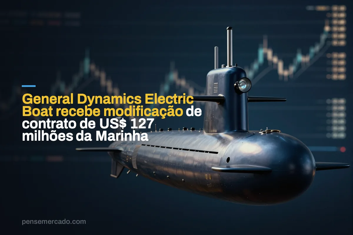 General Dynamics Electric Boat recebe modificação de contrato de US$ 127 milhões da Marinha