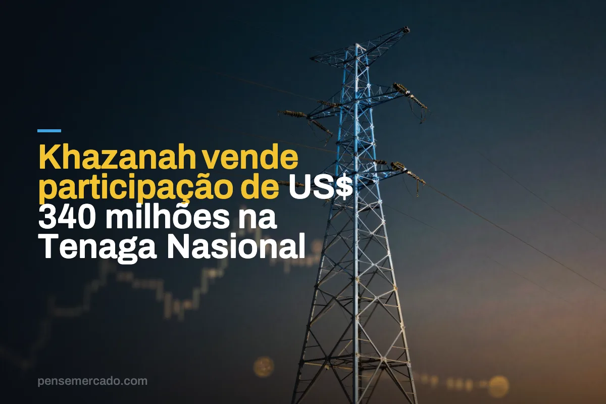 Khazanah vende participação de US$ 340 milhões na Tenaga Nasional