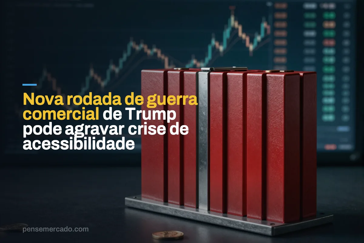 Nova rodada de guerra comercial de Trump pode agravar crise de acessibilidade