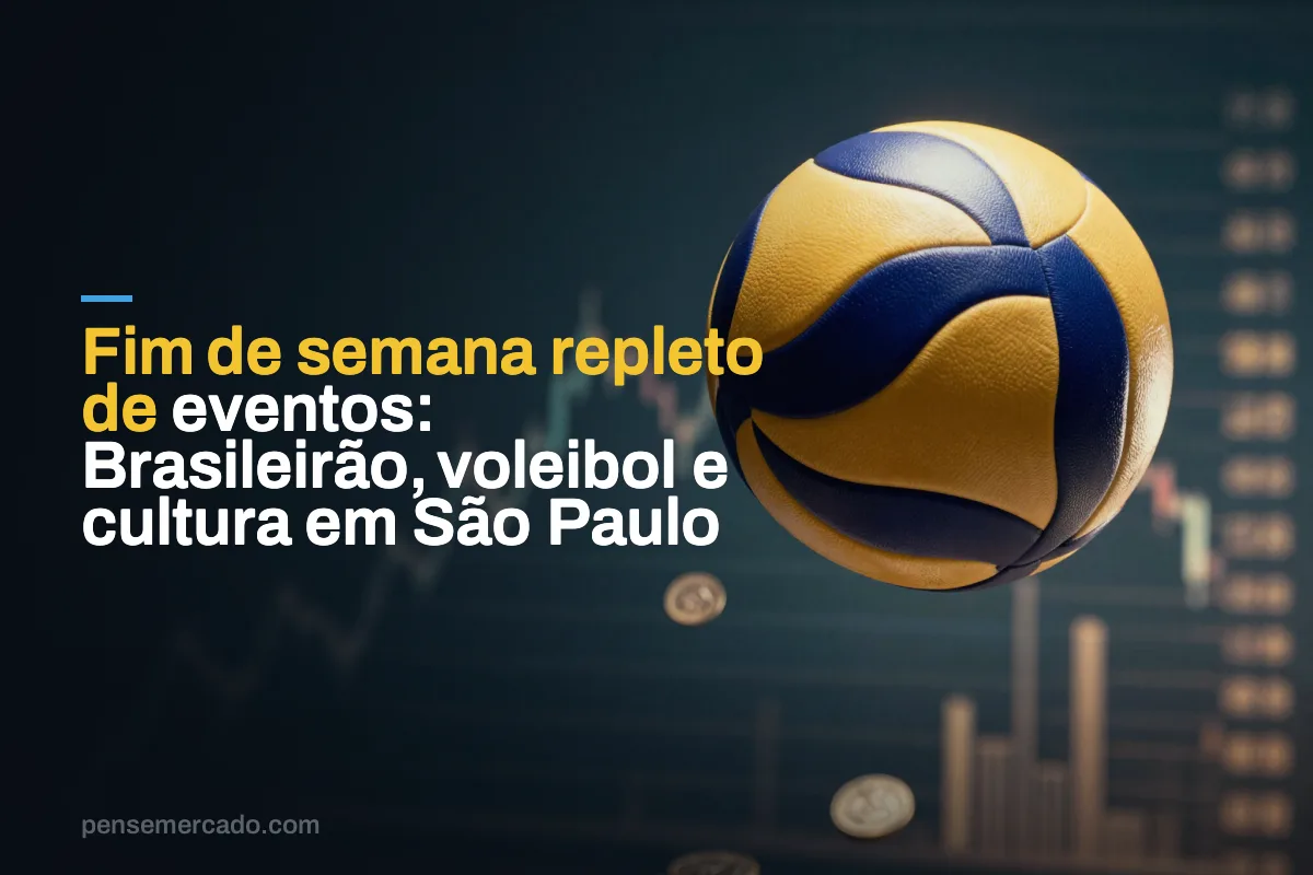 Fim de semana repleto de eventos: Brasileirão, voleibol e cultura em São Paulo