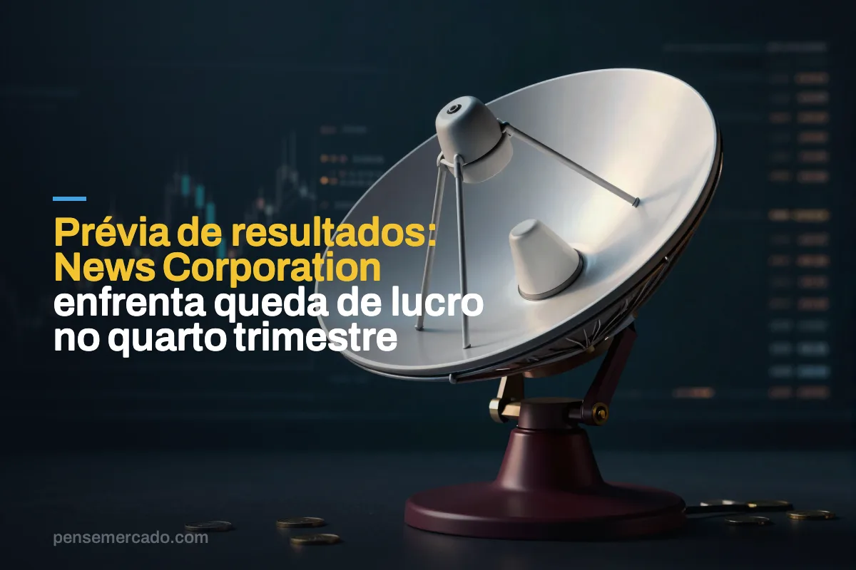 Prévia de resultados: News Corporation enfrenta queda de lucro no quarto trimestre