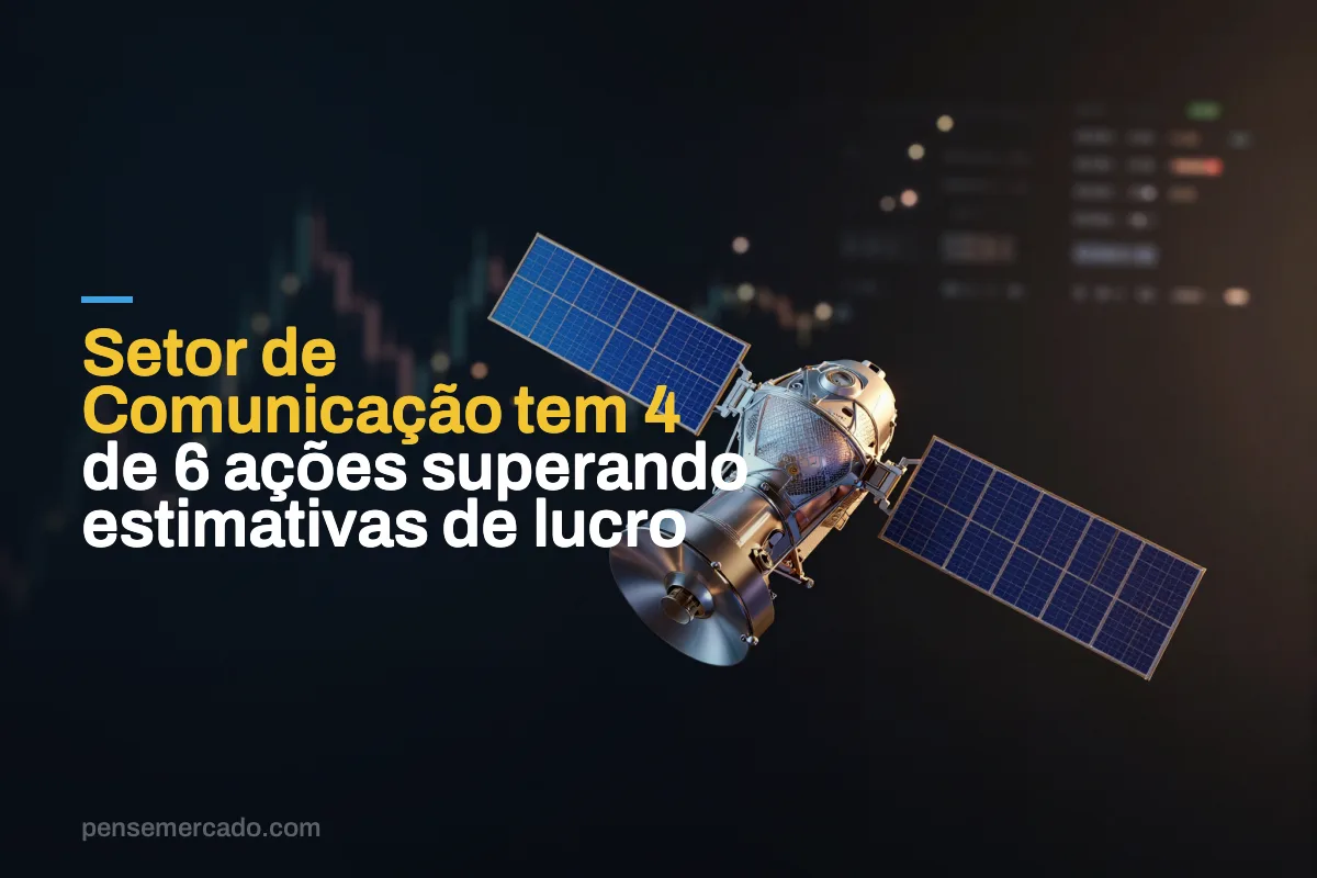 Setor de Comunicação tem 4 de 6 ações superando estimativas de lucro