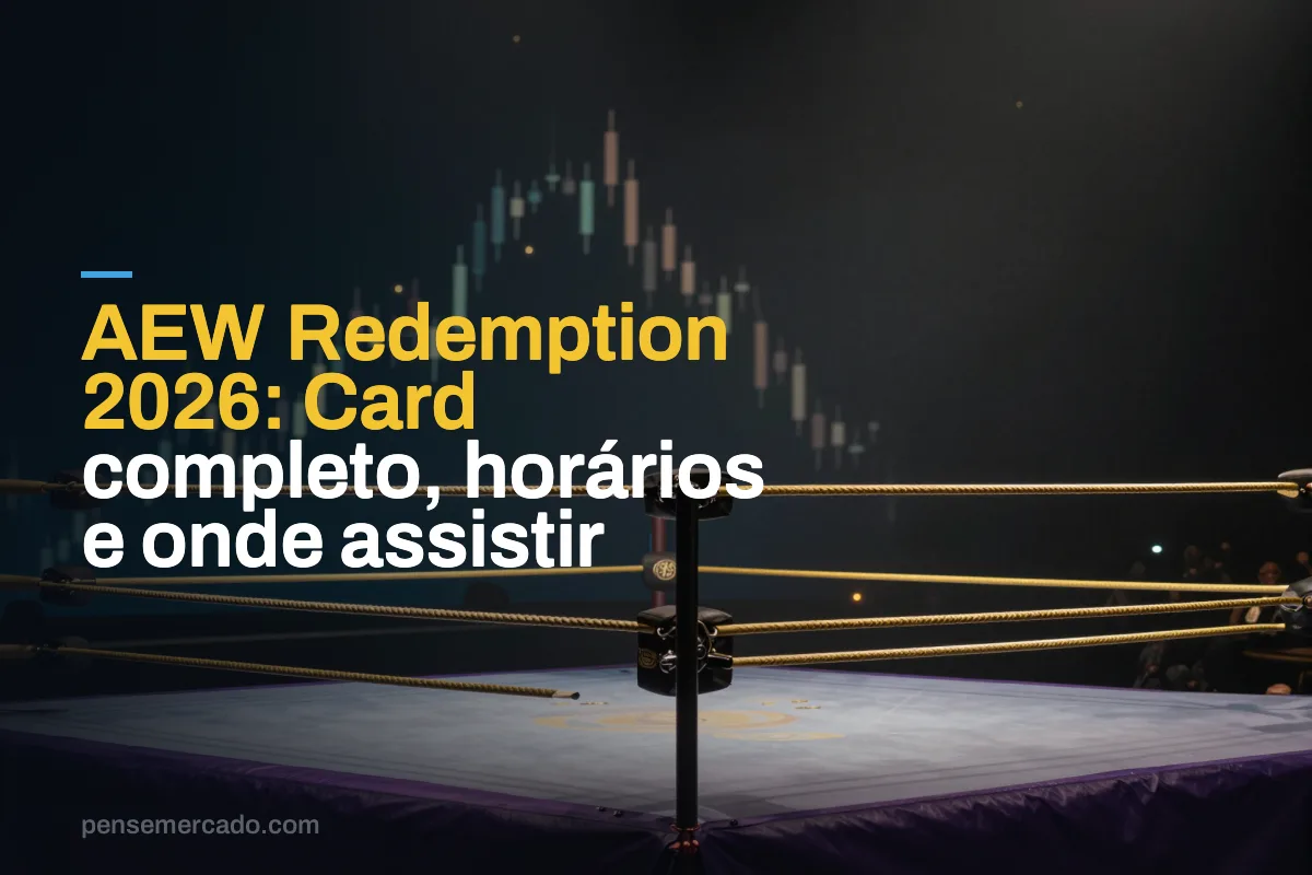 AEW Redemption 2026: Card completo, horários e onde assistir