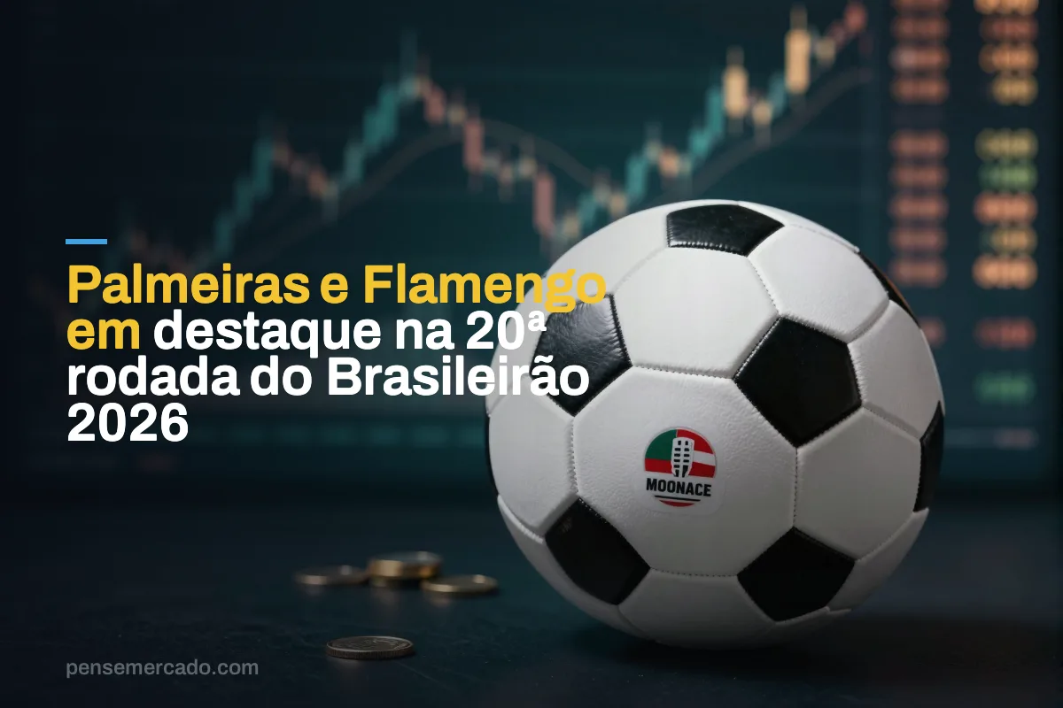 Palmeiras e Flamengo em destaque na 20ª rodada do Brasileirão 2026