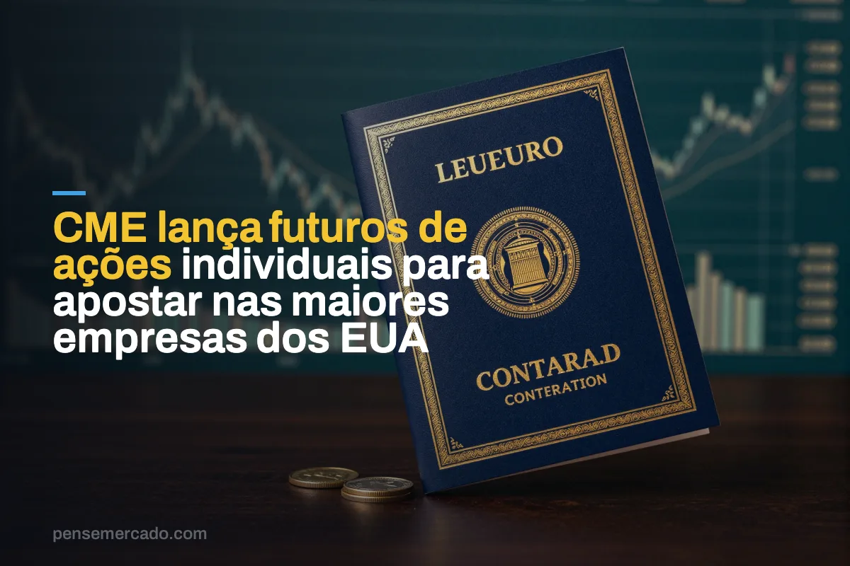 CME lança futuros de ações individuais para apostar nas maiores empresas dos EUA