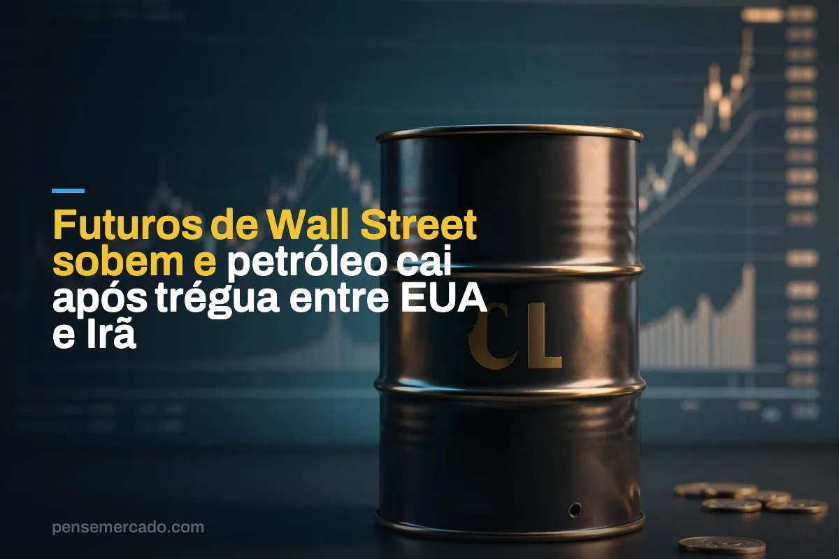 Futuros de Wall Street sobem e petróleo cai após trégua entre EUA e Irã