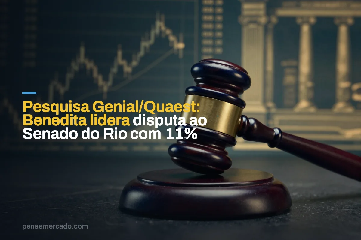 Pesquisa Genial/Quaest: Benedita lidera disputa ao Senado do Rio com 11%