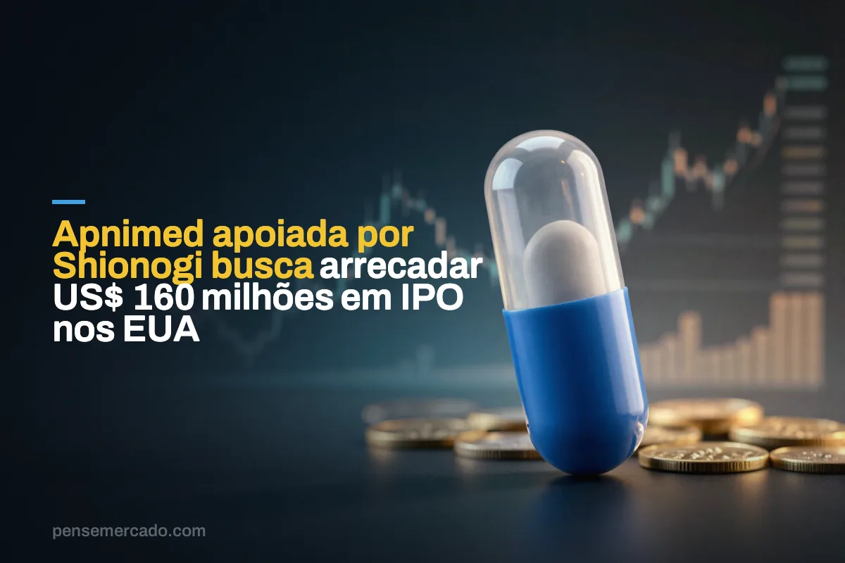 Apnimed apoiada por Shionogi busca arrecadar US$ 160 milhões em IPO nos EUA