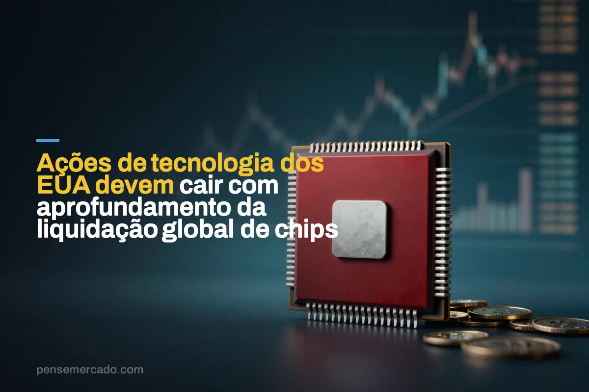 Ações de tecnologia dos EUA devem cair com aprofundamento da liquidação global de chips