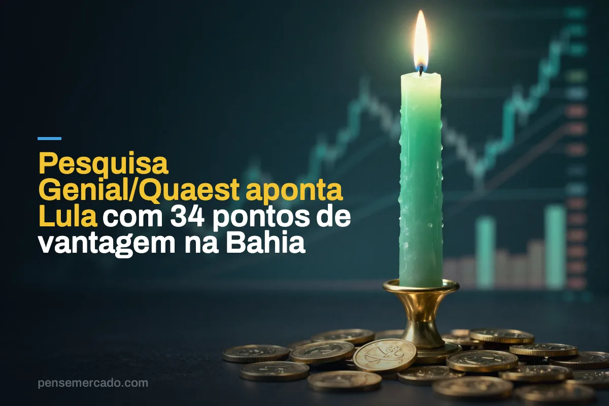 Pesquisa Genial/Quaest aponta Lula com 34 pontos de vantagem na Bahia
