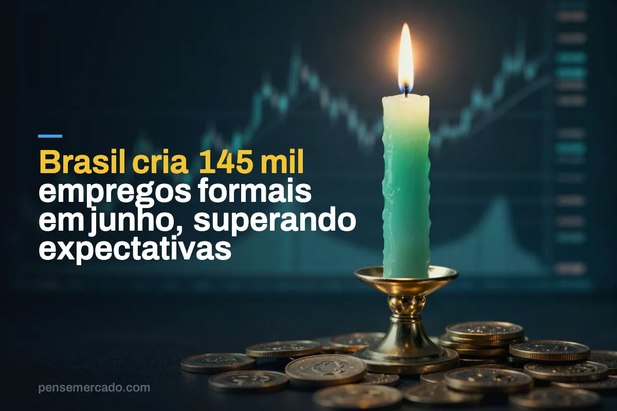 Brasil cria 145 mil empregos formais em junho, superando expectativas