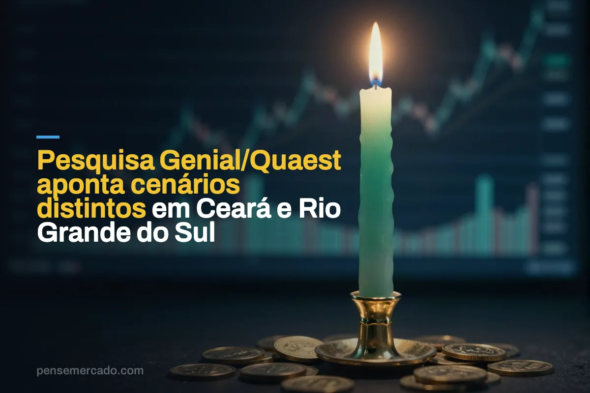 Pesquisa Genial/Quaest aponta cenários distintos em Ceará e Rio Grande do Sul