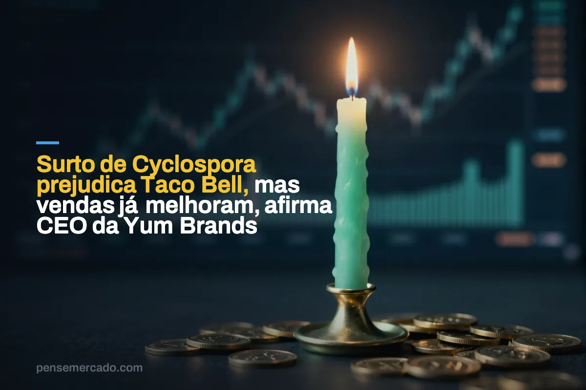 Surto de Cyclospora prejudica Taco Bell, mas vendas já melhoram, afirma CEO da Yum Brands