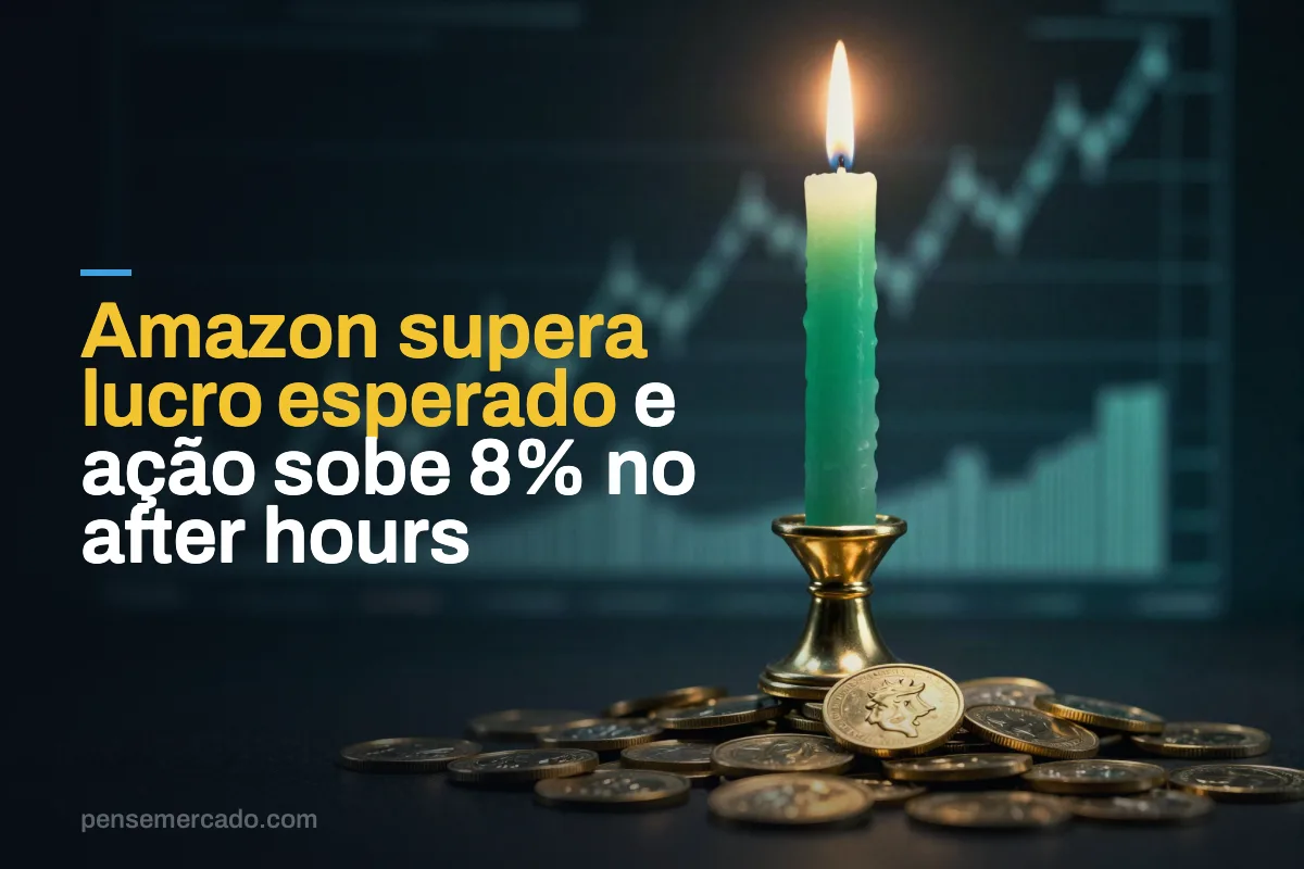 Amazon supera lucro esperado e ação sobe 8% no after hours
