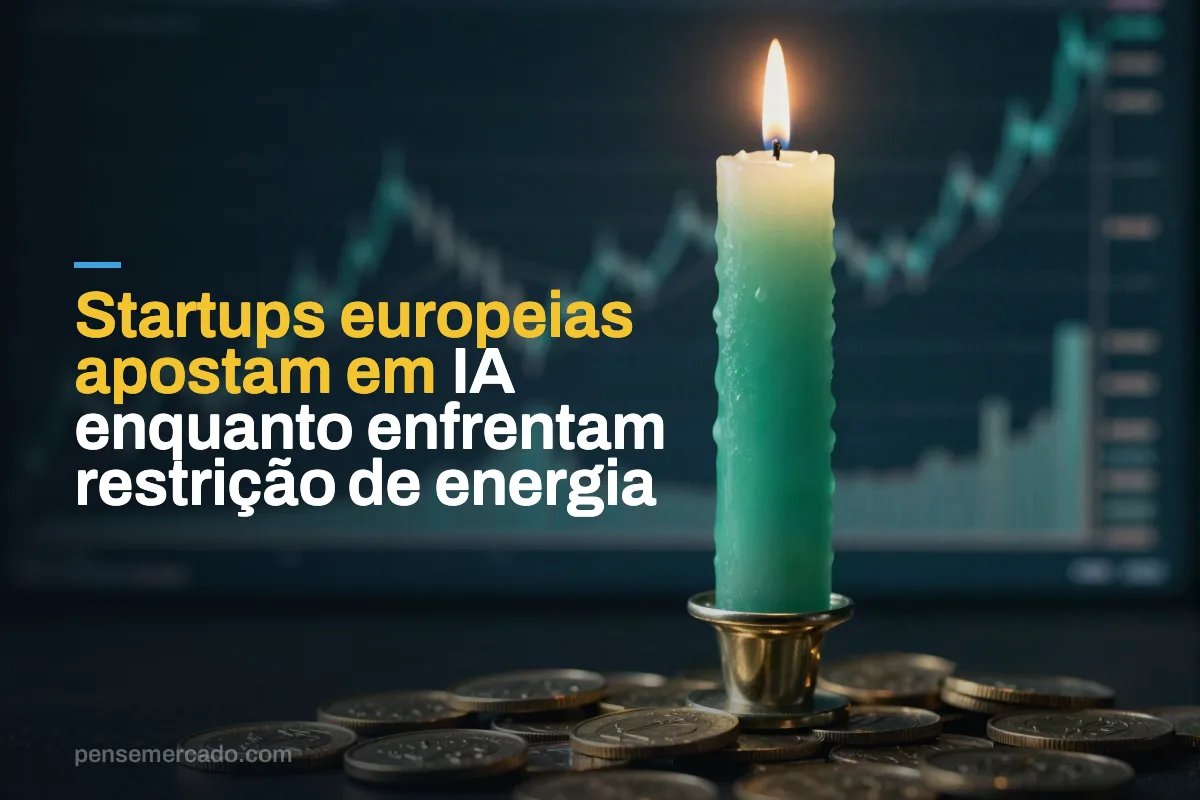 Startups europeias apostam em IA enquanto enfrentam restrição de energia