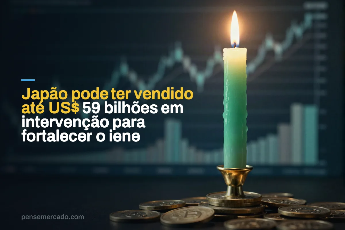 Japão pode ter vendido até US$ 59 bilhões em intervenção para fortalecer o iene