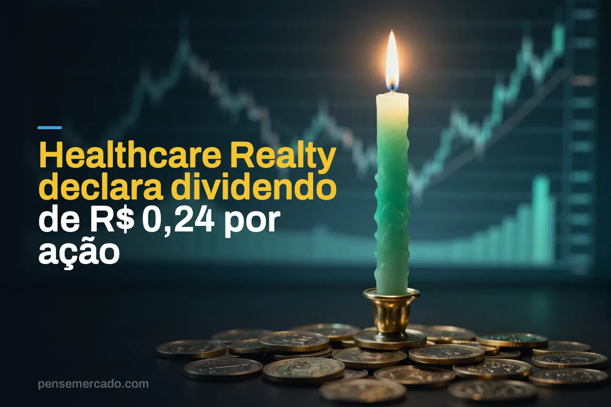 Healthcare Realty declara dividendo de R$ 0,24 por ação