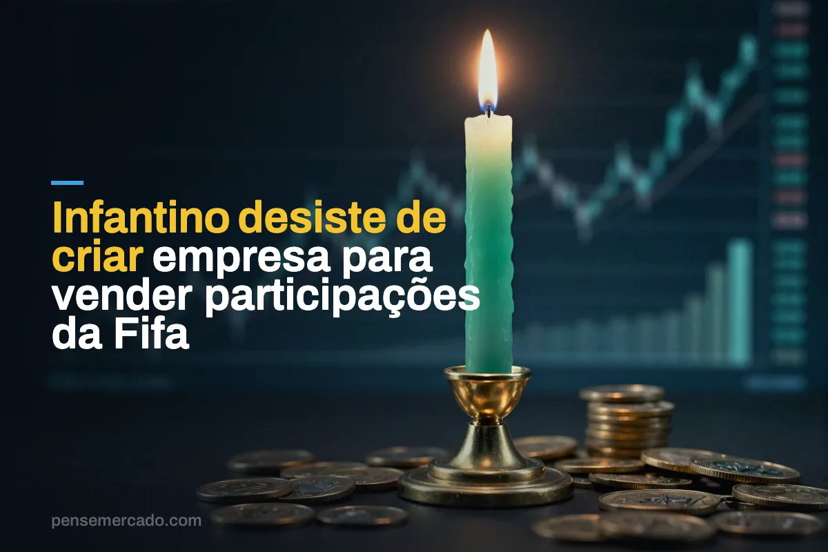Infantino desiste de criar empresa para vender participações da Fifa