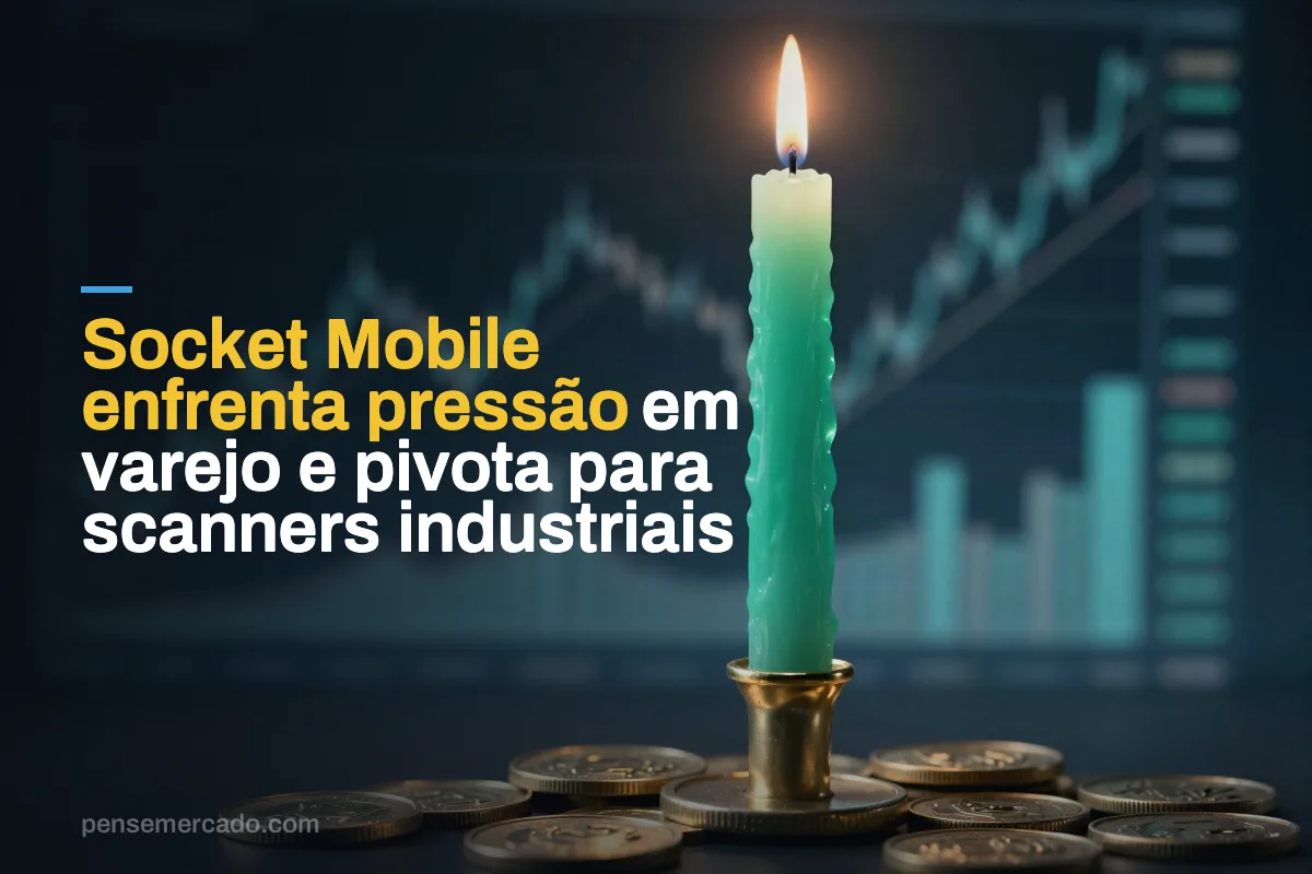 Socket Mobile enfrenta pressão em varejo e pivota para scanners industriais
