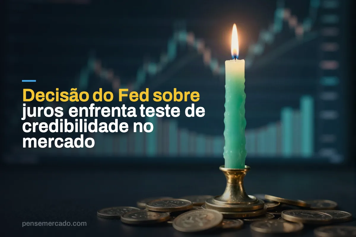 Decisão do Fed sobre juros enfrenta teste de credibilidade no mercado