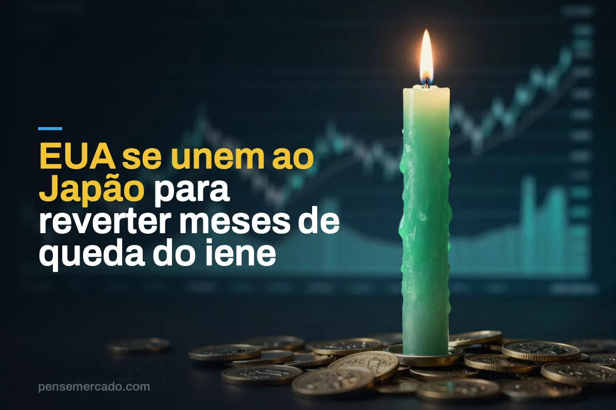 EUA se unem ao Japão para reverter meses de queda do iene