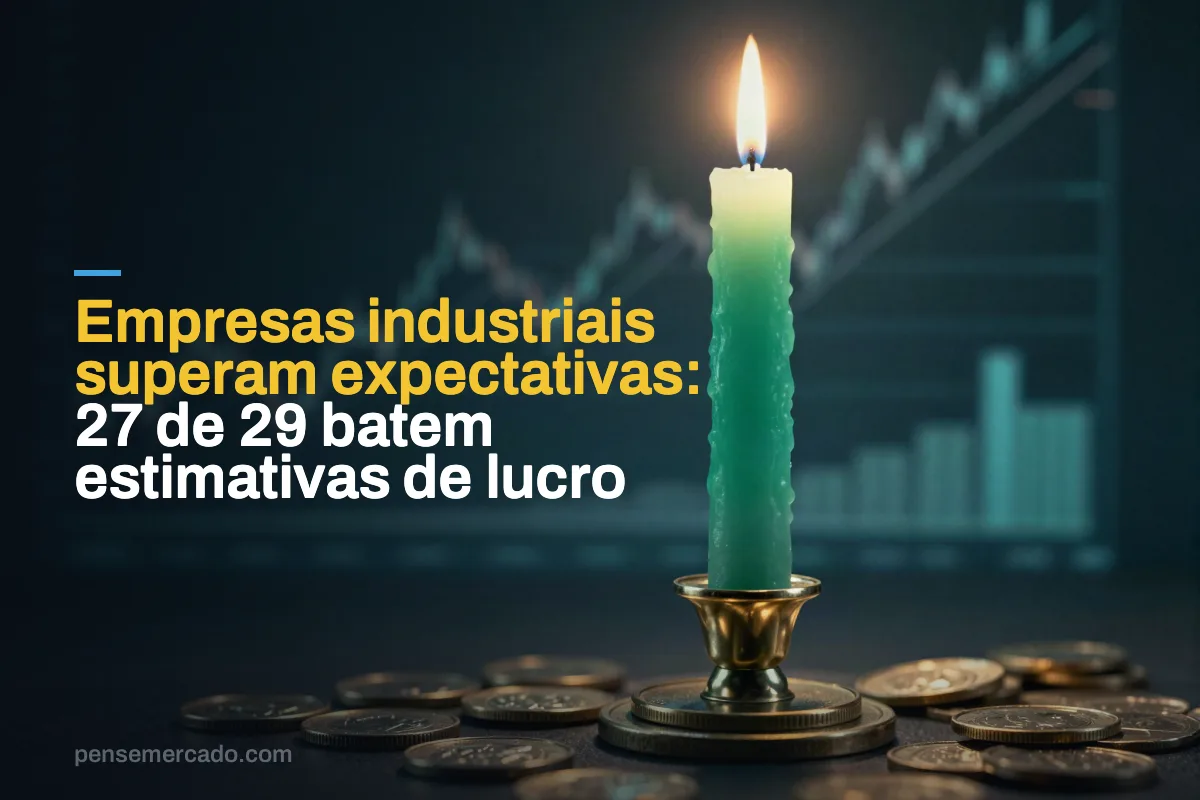 Empresas industriais superam expectativas: 27 de 29 batem estimativas de lucro