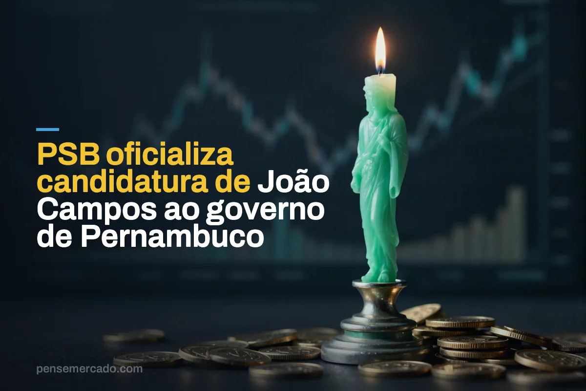 PSB oficializa candidatura de João Campos ao governo de Pernambuco