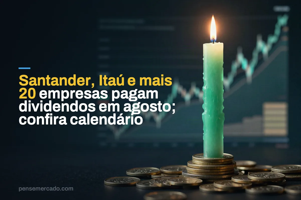 Santander, Itaú e mais 20 empresas pagam dividendos em agosto; confira calendário