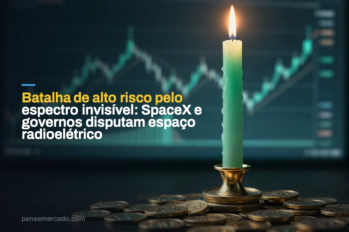 Batalha de alto risco pelo espectro invisível: SpaceX e governos disputam espaço radioelétrico
