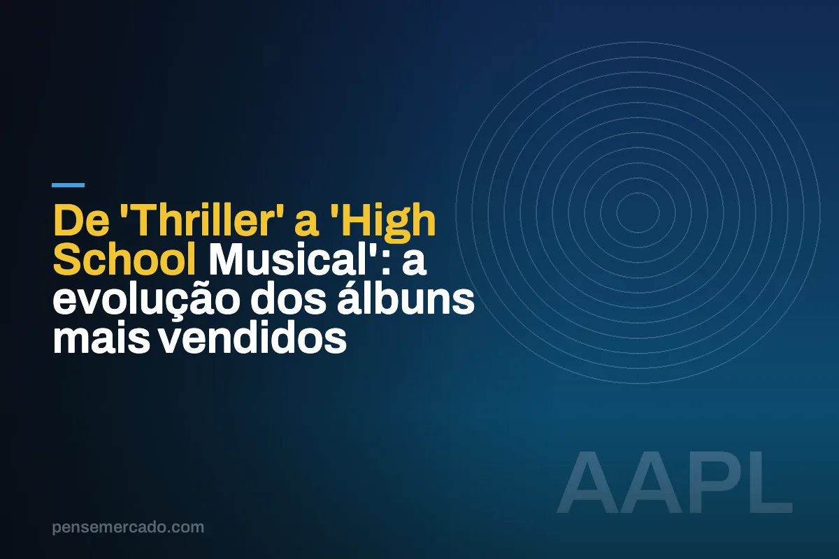 De 'Thriller' a 'High School Musical': a evolução dos álbuns mais vendidos