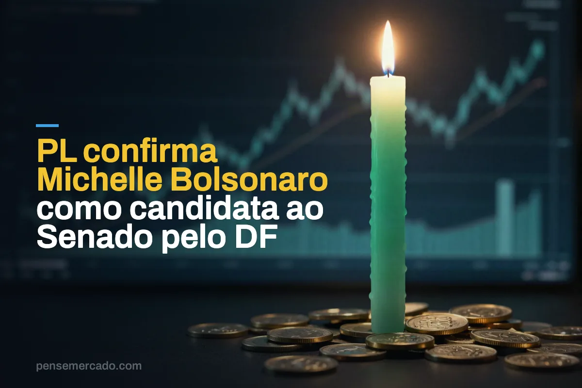 PL confirma Michelle Bolsonaro como candidata ao Senado pelo DF