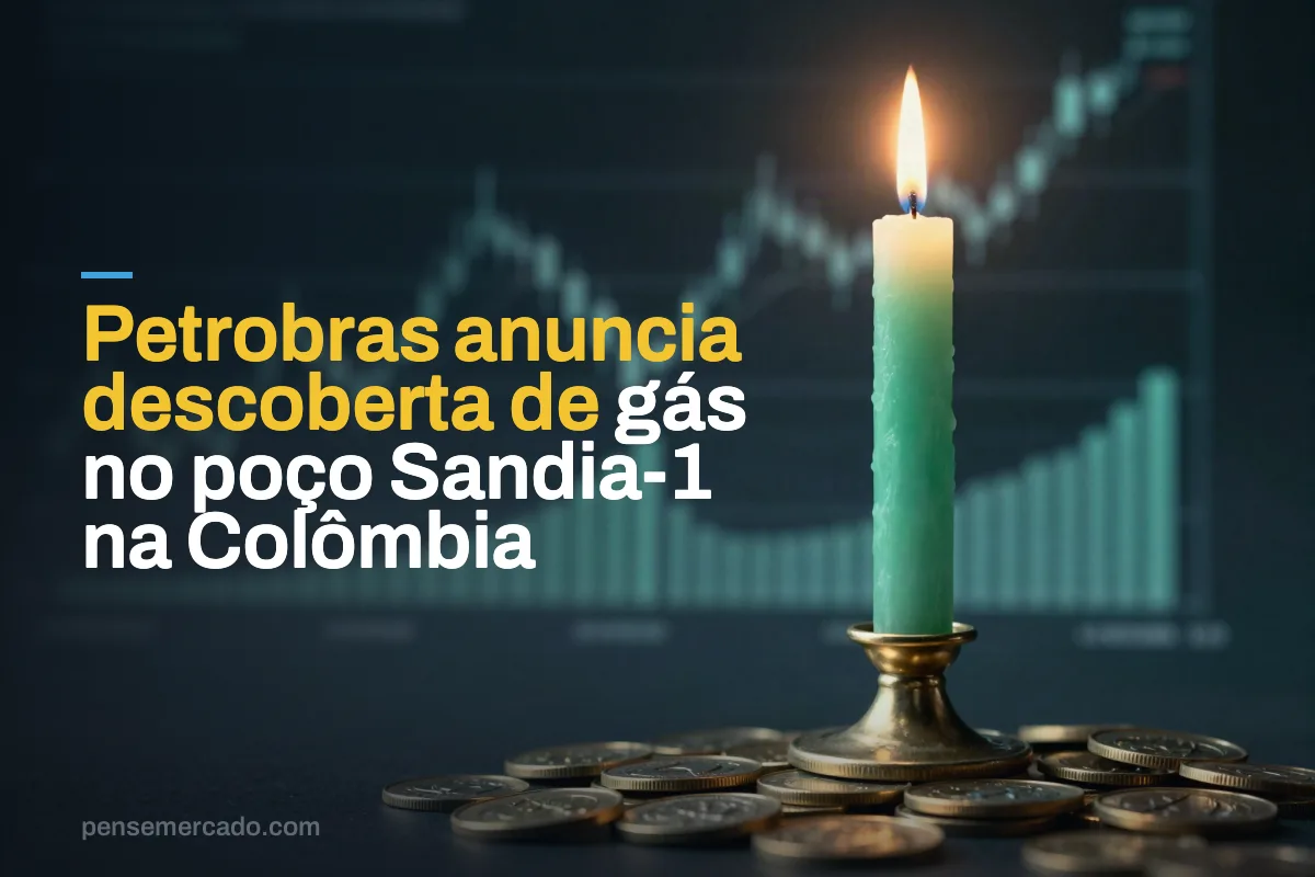 Petrobras anuncia descoberta de gás no poço Sandia-1 na Colômbia