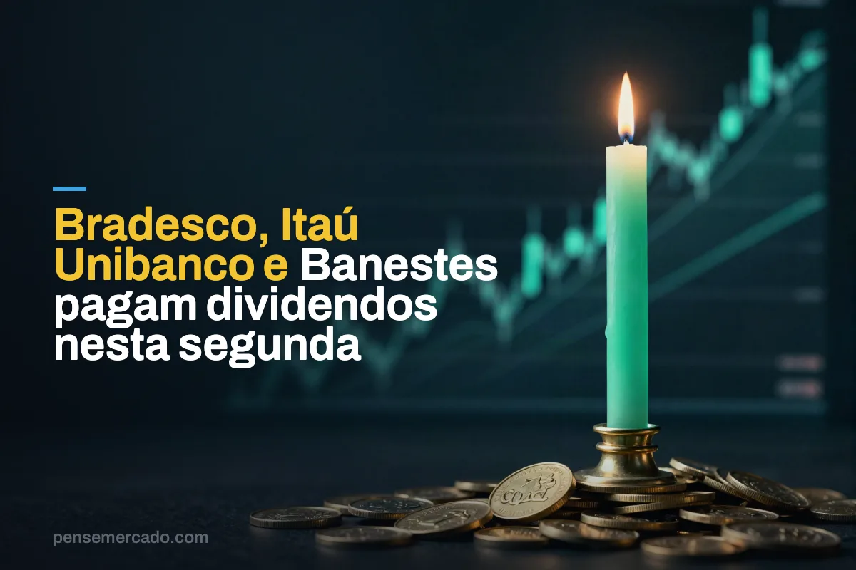 Bradesco, Itaú Unibanco e Banestes pagam dividendos nesta segunda