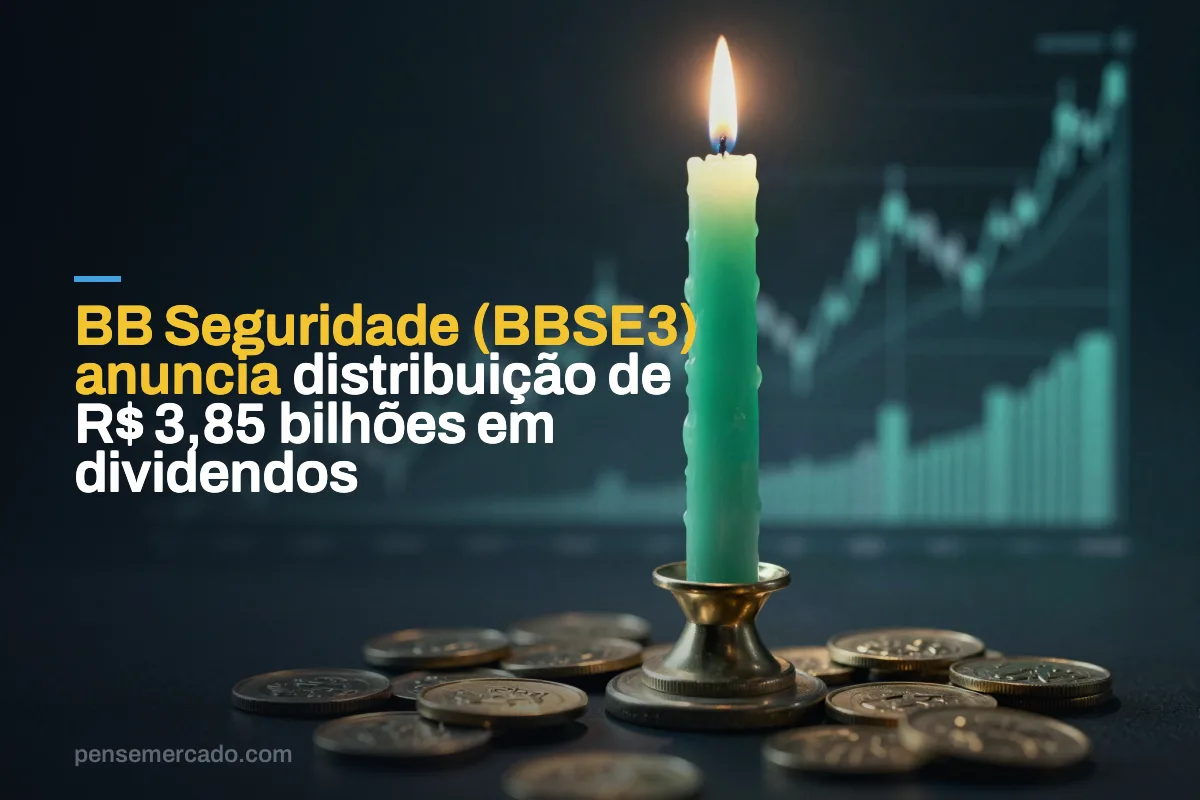 BB Seguridade (BBSE3) anuncia distribuição de R$ 3,85 bilhões em dividendos