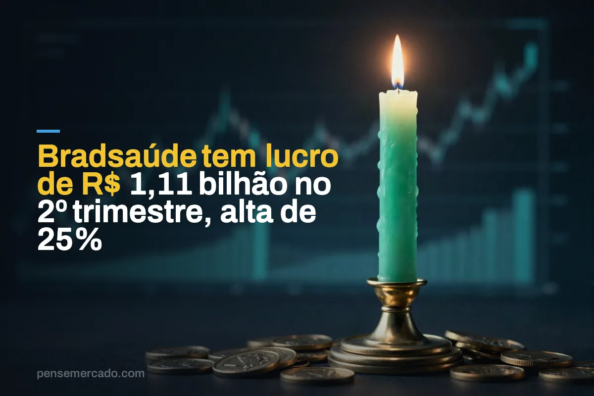 Bradsaúde tem lucro de R$ 1,11 bilhão no 2º trimestre, alta de 25%