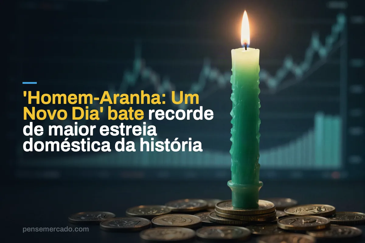 'Homem-Aranha: Um Novo Dia' bate recorde de maior estreia doméstica da história