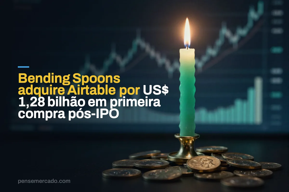 Bending Spoons adquire Airtable por US$ 1,28 bilhão em primeira compra pós-IPO