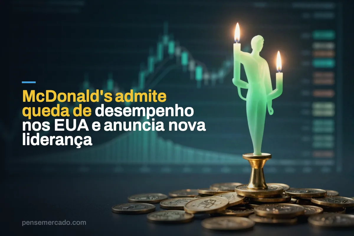 McDonald's admite queda de desempenho nos EUA e anuncia nova liderança