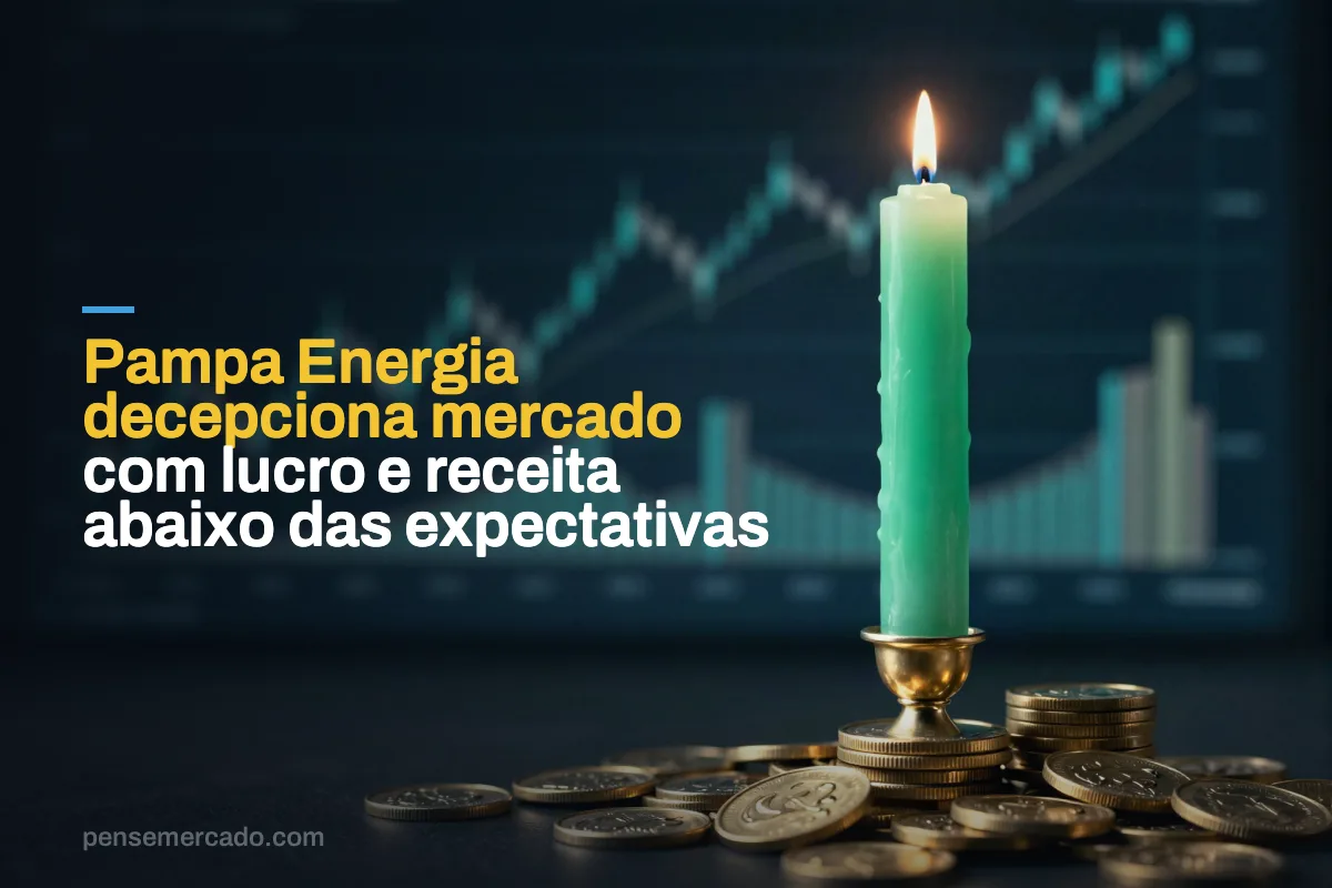 Pampa Energia decepciona mercado com lucro e receita abaixo das expectativas