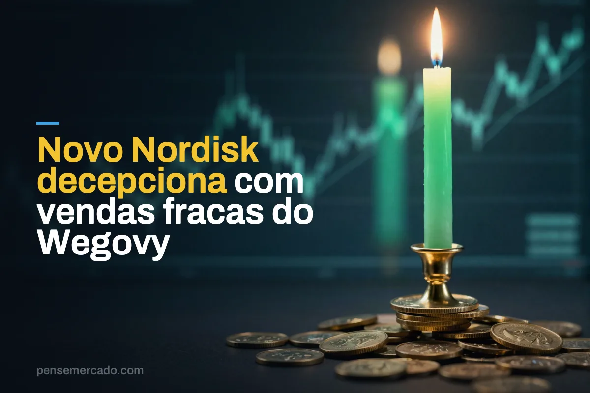 Novo Nordisk decepciona com vendas fracas do Wegovy