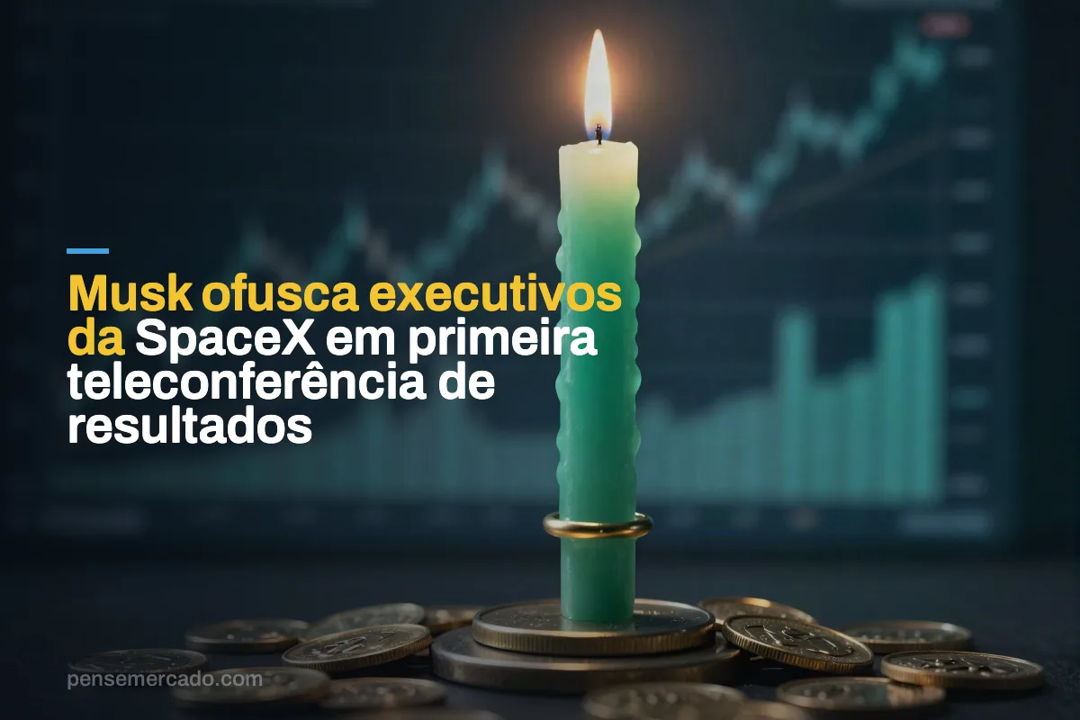 Musk ofusca executivos da SpaceX em primeira teleconferência de resultados