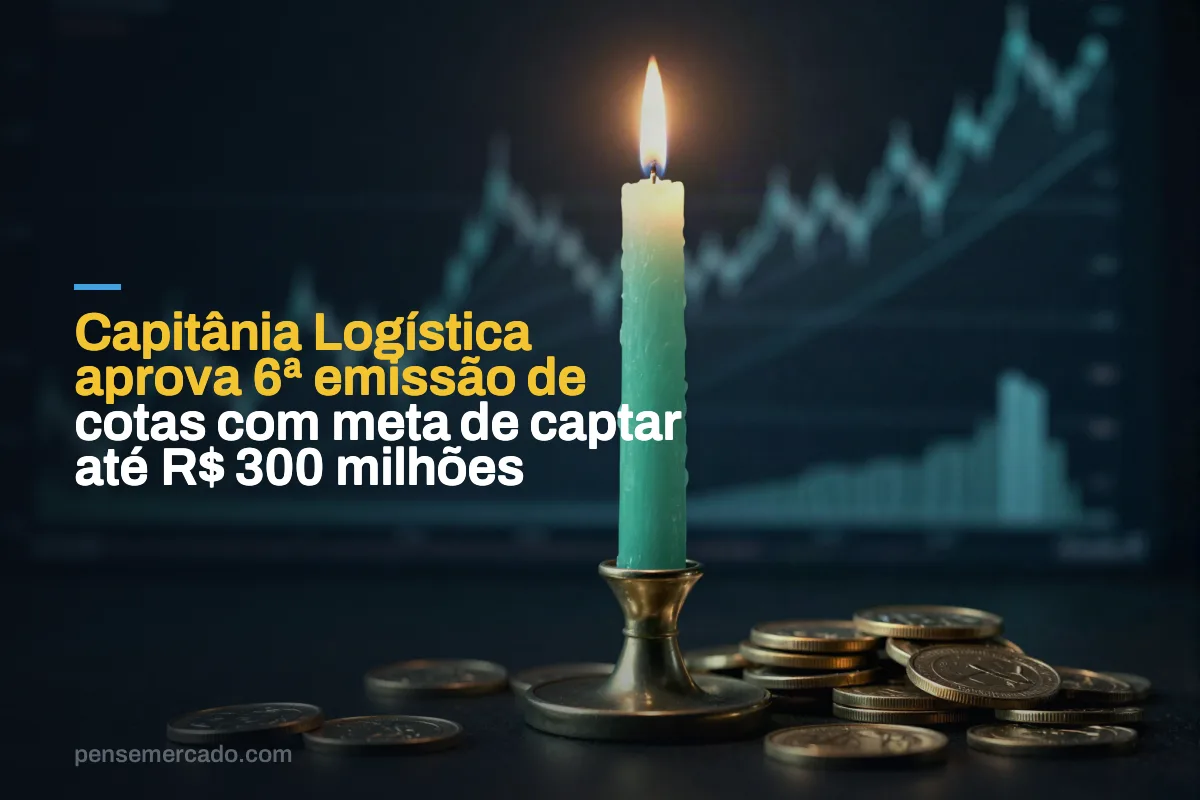 Capitânia Logística aprova 6ª emissão de cotas com meta de captar até R$ 300 milhões