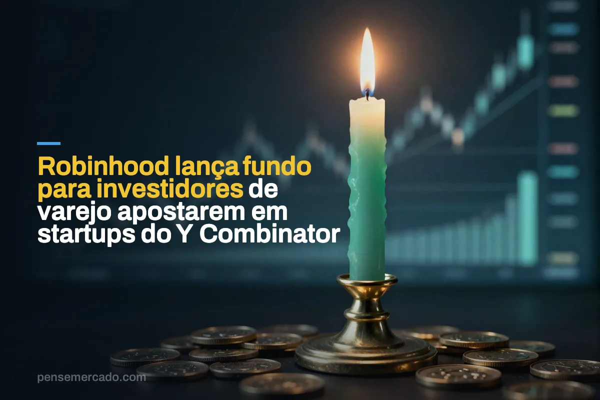 Robinhood lança fundo para investidores de varejo apostarem em startups do Y Combinator