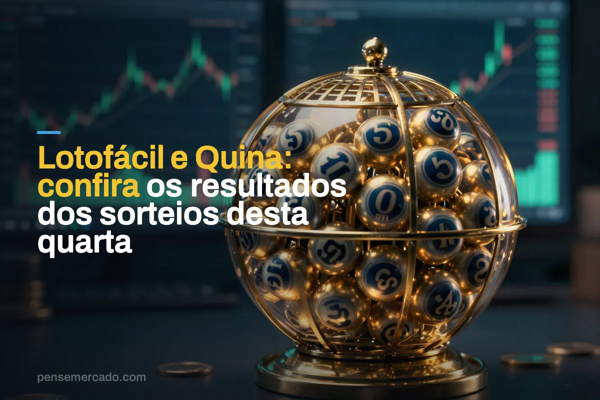 Lotofácil e Quina: confira os resultados dos sorteios desta quarta