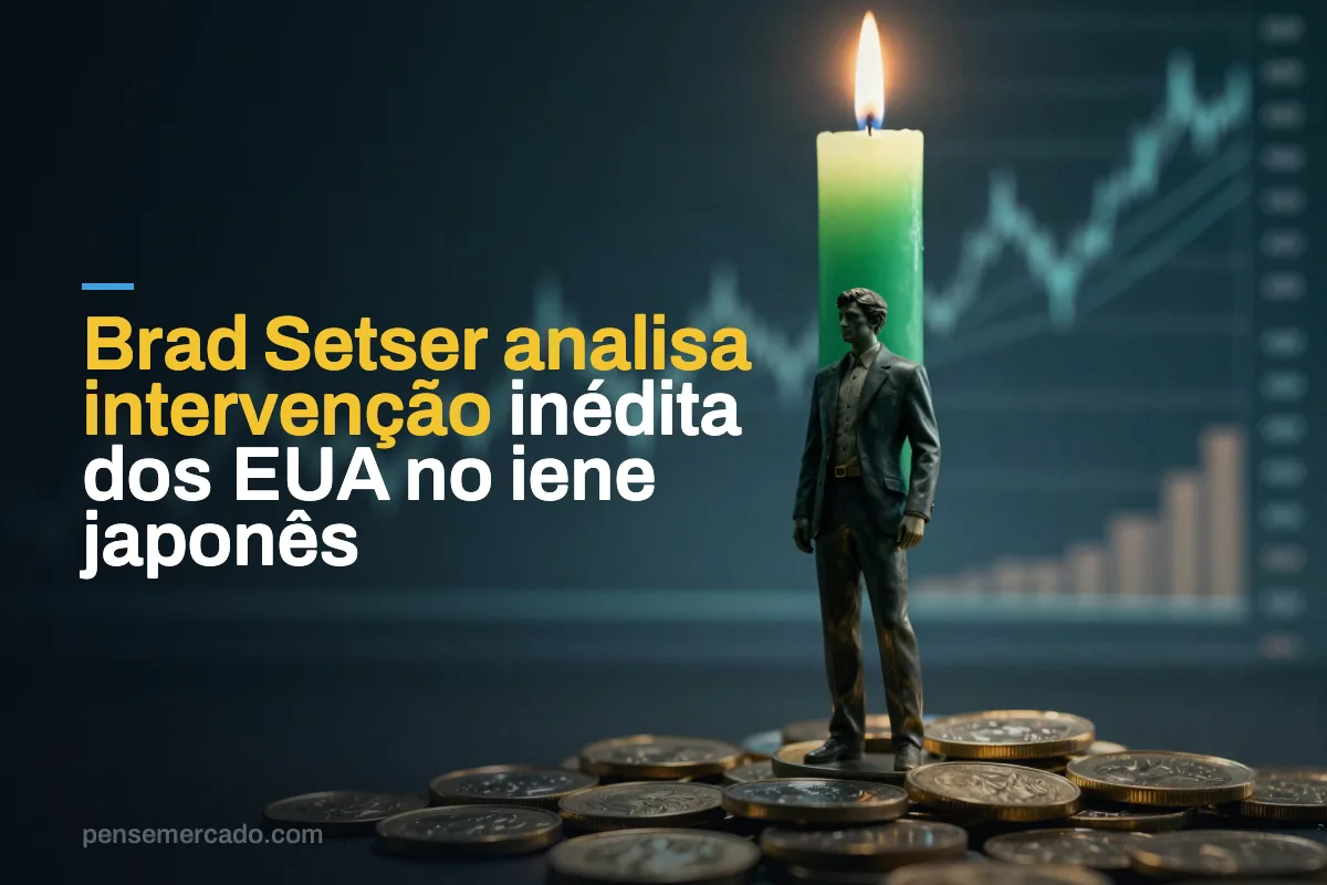 Brad Setser analisa intervenção inédita dos EUA no iene japonês