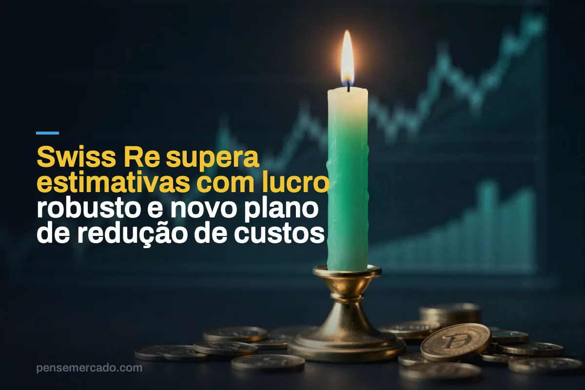 Swiss Re supera estimativas com lucro robusto e novo plano de redução de custos